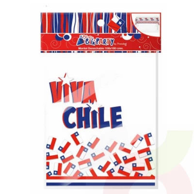 Mantel Fiestas Patrias 108 x 180Cm