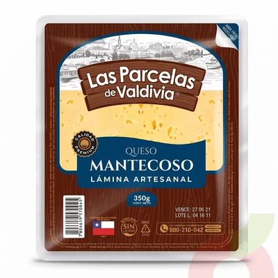 Queso Mantecoso Laminado Las Parcelas 350Gr