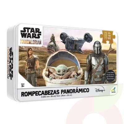 Rompecabezas Panorámico Star Wars The Mandalorian 
