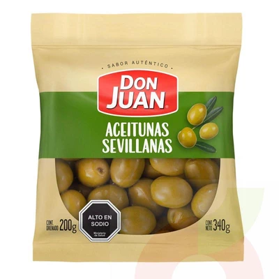 Aceitunas Sevillana Don Juan 200Gr