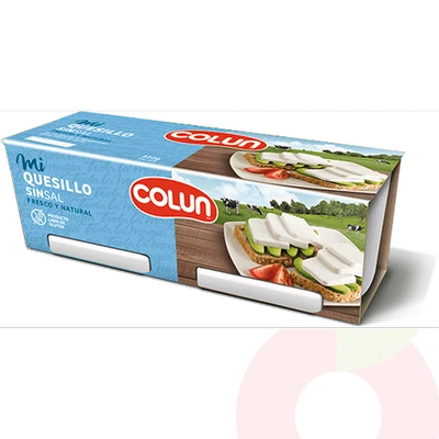 Quesillo Sin Sal Colun 320Gr