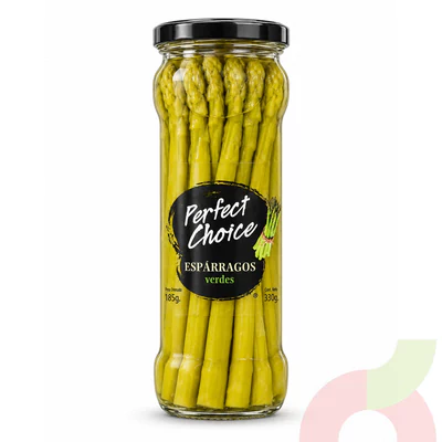 Espárragos Verdes Perfect Choice 330Gr - 185Gr Drenado
