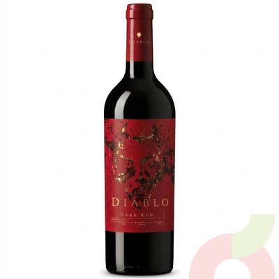 Vino Dark Red Diablo 750Cc