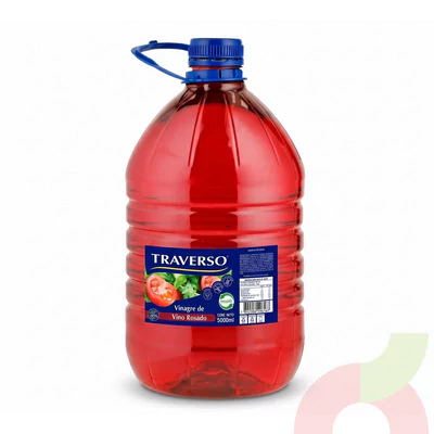 Vinagre de Vino Rosado Traverso 5Lt