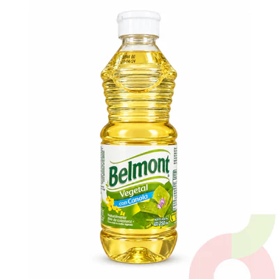 Aceite Vegetal con Canola Belmont 250Ml