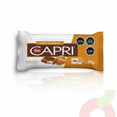 Chocolate Almendra Capri 88Gr
