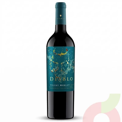 Vino Velvet Merlot Diablo 750Cc