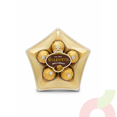Estrella Navidad con Bombones Valentte 63Gr