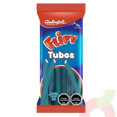 Tubitos Flipy Ambrosoli 70Gr