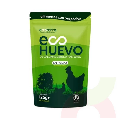 Huevo Entero Polvo Ecoterra 125Gr