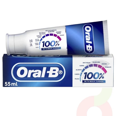 Pasta Dental con Flúor Oral B 55 Ml(90 Gr)