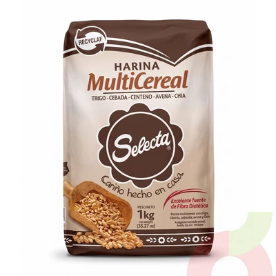 Harina Multicereal Selecta 1Kg