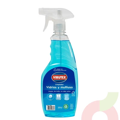  Limpiador Vidrios & Multiuso Virutex 500Ml 