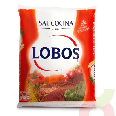 Sal de Cocina Lobos 1Kg