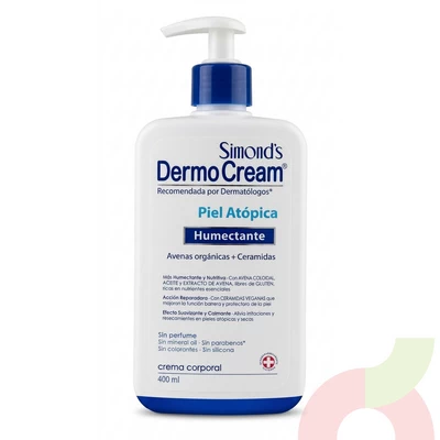 Crema Corporal Humectante Piel Atópica Simonds 400Ml