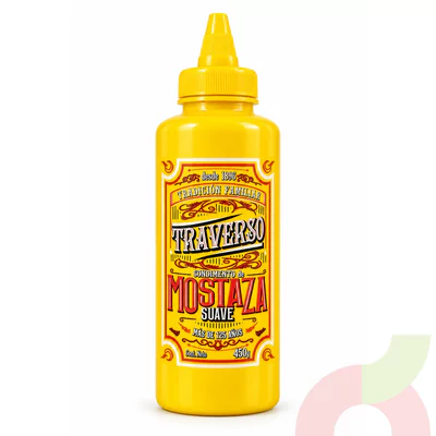 Mostaza Suave Vintage Traverso 450Gr