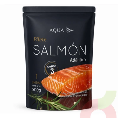 Filete Salmón Aqua 500Gr 