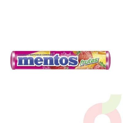 Caramelos Confitados Frutas Mentos 29Gr
