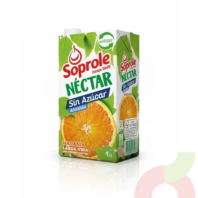 Jugo Larga Vida Naranja Soprole 1Lt
