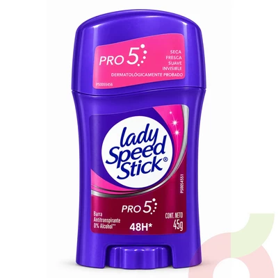 Desodorante Pro 5 Lady Speed Stick 45Gr