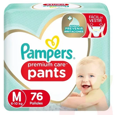 Pañales Pampers Pants M 76 Unidades 
