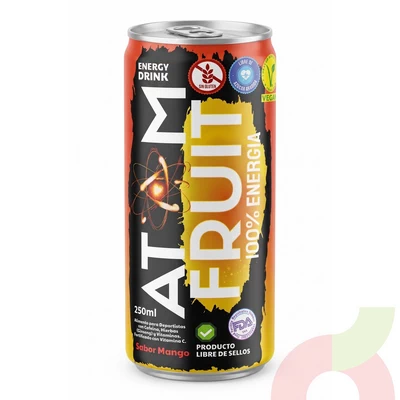 Bebida Energética Mango Atom Fruit 250Ml
