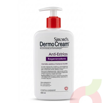 Crema Corporal Regeneradora Anti Estrías Simonds 400Ml