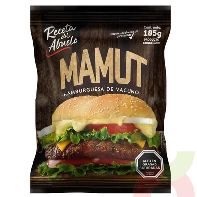 Hamburguesa Mamut Receta del Abuelo 185Gr