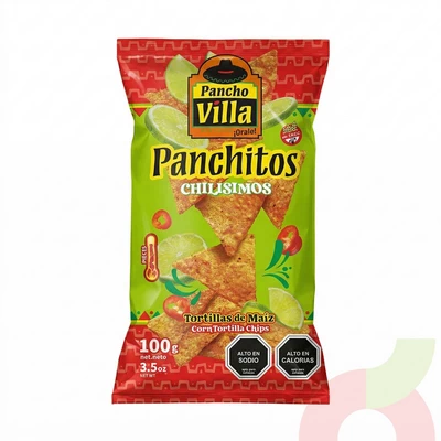 Panchitos Chilisimos Pancho Villa 100Gr