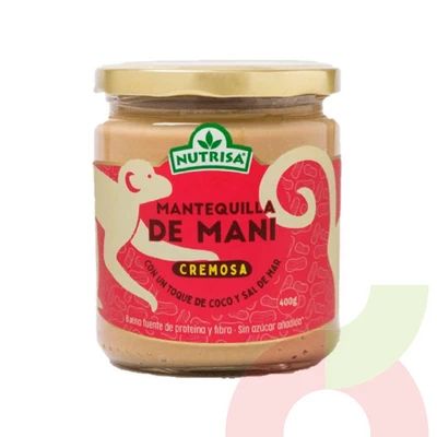 Mantequilla de Maní Nutrisa 400Gr