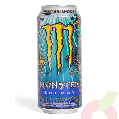 Bebida Energética Aussie Lemonade Monster 473Cc