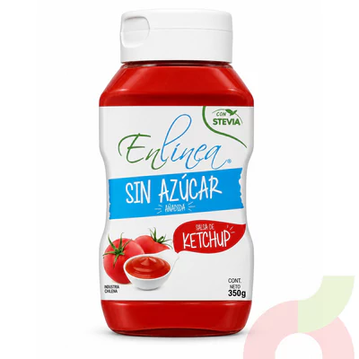 Ketchup Sin Azúcar Enlínea 350Gr