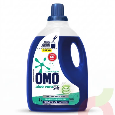 Detergente Líquido Aloe Vera Omo 3Lt 