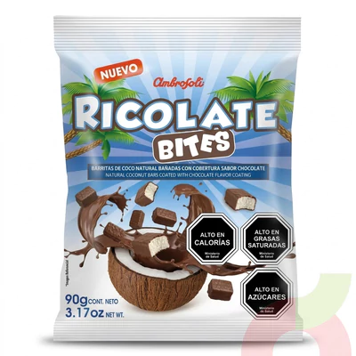 Ricolate Bites Ambrosoli 90Gr