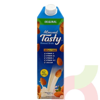  Bebida de Almendra Original Almond Tasty 1 Lt