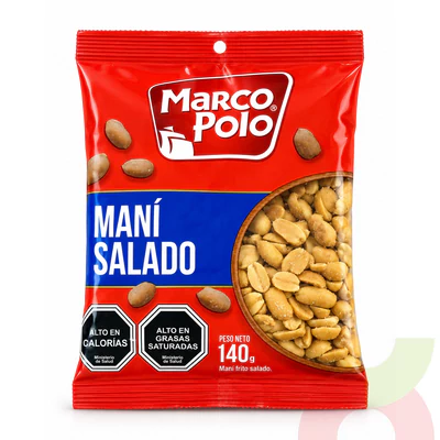 Maní Salado Marco Polo 140Gr