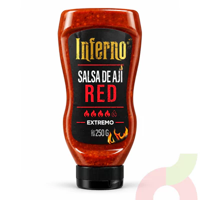 Salsa de Ají Red Inferno 250Gr