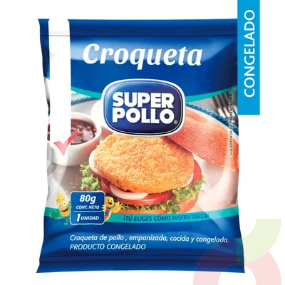 Croqueta de Pollo Super Pollo 80Gr
