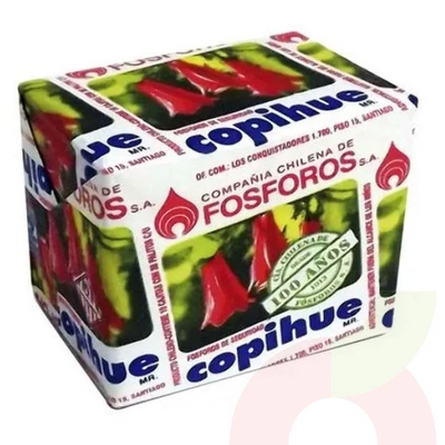 Fósforos Copihue 10 Unidades 