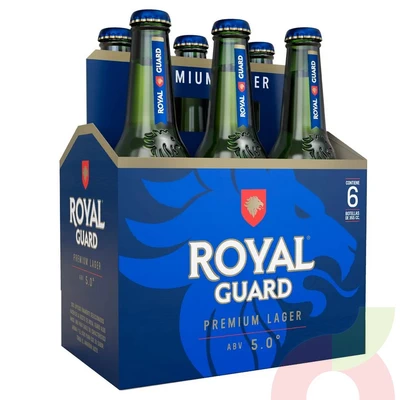 Cerveza Lager Royal Guard 355Cc 6 Unidades