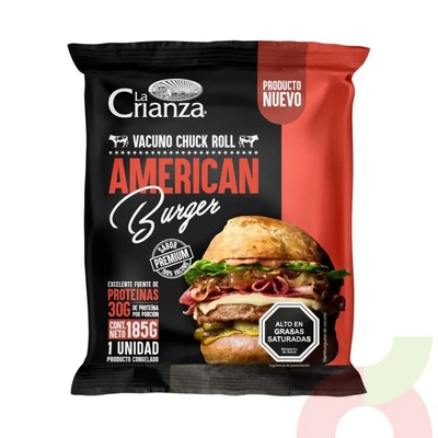 American Burger La Crianza 185Gr