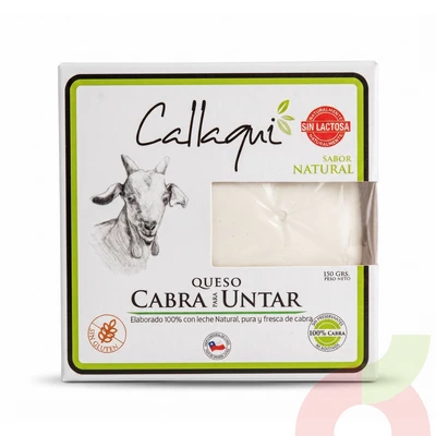 Queso Cabra Natural Untable Callaqui 150Gr