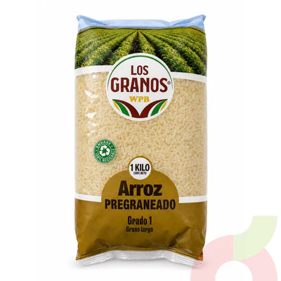 Arroz Pregraneado G1 Los Granos 1Kg