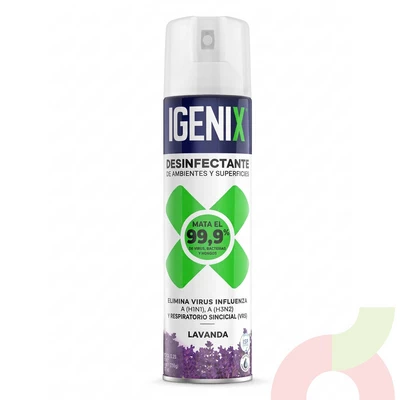 Desinfectante Aerosol Lavanda Igenix 360Cc