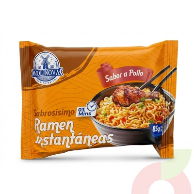 Ramen Instantáneo Pollo Molinova 85Gr