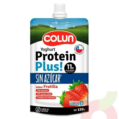 Yoghurt Protein Plus Frutilla Colun 150Gr