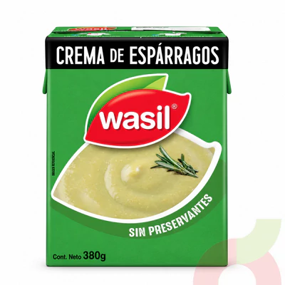 Tetrapack Crema de Espárragos Wasil 380Gr