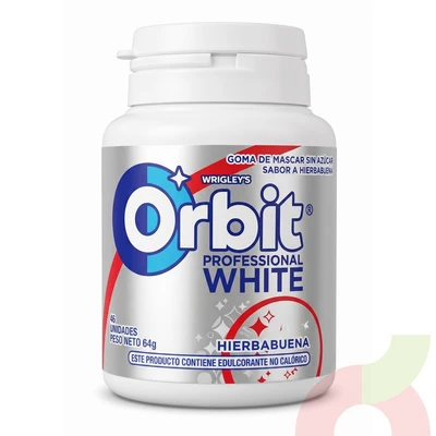 Chicle Hierbabuena Orbit 64Gr 46 Unidades