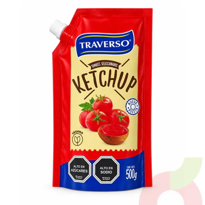 Doypack Ketchup Traverso 500Gr