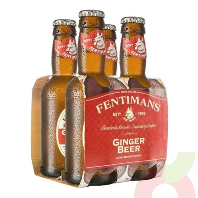 Ginger Beer Fentimans 200Cc 4 Unidades